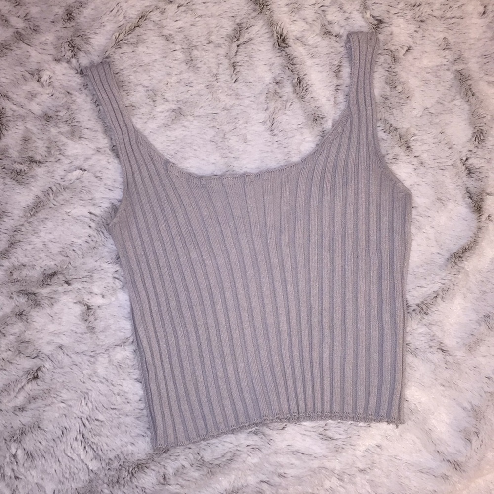 👽Ribbed crop top👽